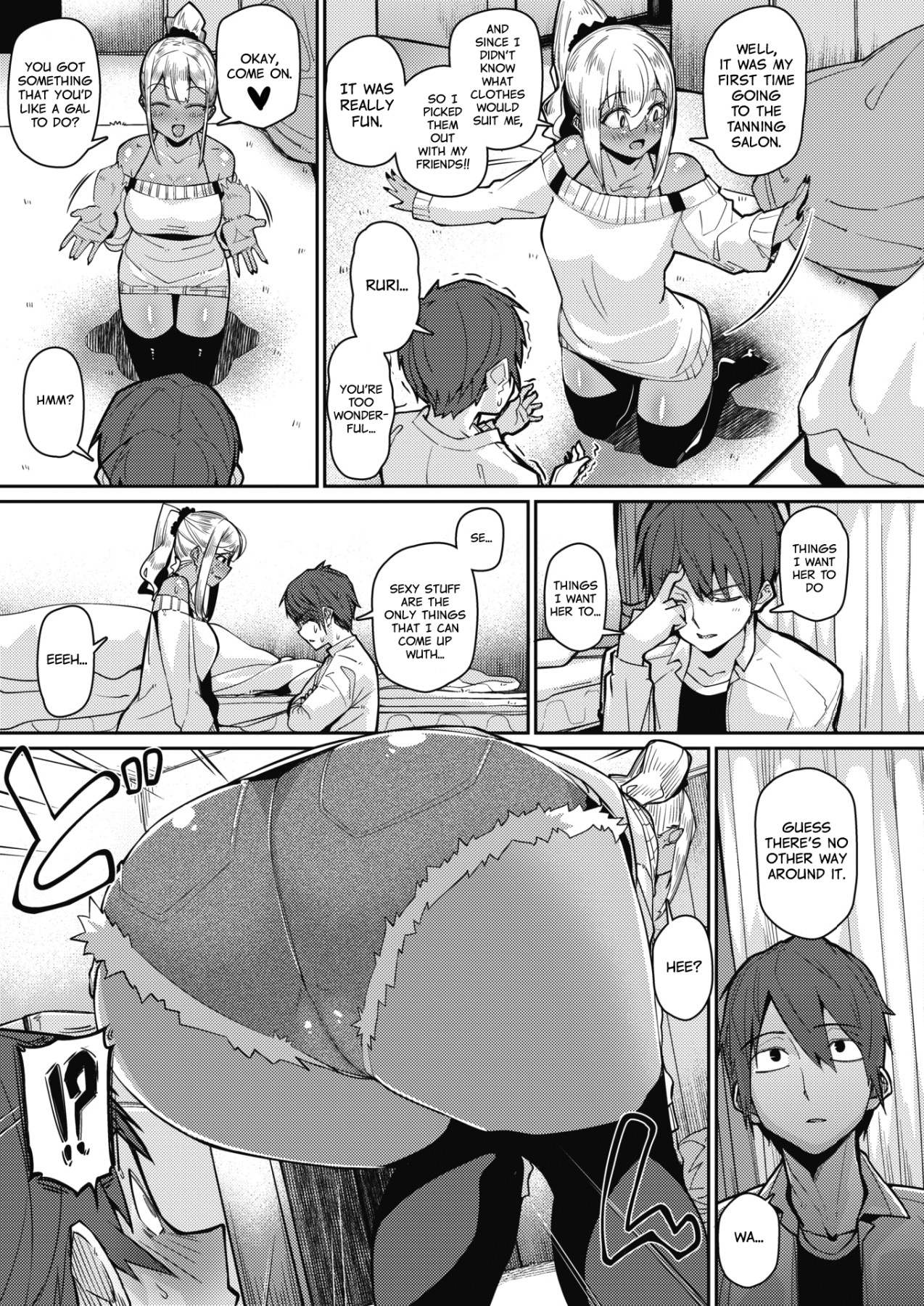 Hentai Manga Comic-About the Reaction of the Girl Who Saw -Read-5